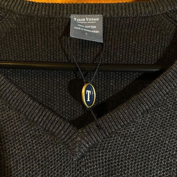Men’s Tailor Vintage sweater size large - Picture 2 of 4